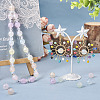 350Pcs 7 Colors Translucent Acrylic Beads TACR-TA0001-17-6