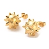 Ion Plating(IP) 304 Stainless Steel Stud Earrings for Women EJEW-D101-02G-1