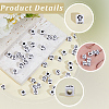 1000Pcs Craft Style Acrylic Beads MACR-PA0001-77-6
