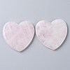 Natural Rose Quartz Cabochons G-F697-F02-2