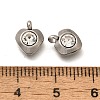 201 Stainless Steel Charms STAS-F311-06P-11-3