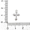 Brass Micro Pave Clear Cubic Zirconia Pendants KK-L238-13P-3