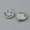 Alloy Rhinestone Pendants FIND-WH0110-451P-1