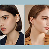 Brass Stud Earrings for Women EJEW-TA0001-67-7