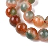 Dyed Natural White Jade Beads Strands G-T138-8mm-210-20-3