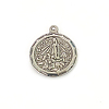 Tibetan Style 304 Stainless Steel Pendants STAS-G278-17AS-3