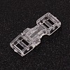 Mini Plastic Plug Buckles DIY-WH0304-040B-01-1