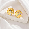 Alloy Stud Earrings for Women WGC70C0-01-2
