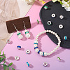 40Pcs 8 Styles Alloy Glass & Iron Rhinestone Spacer Beads FIND-TA0008-70B-8