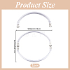 2Pcs Aluminum Flex Frames FIND-BBC0005-30-2