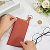 1Pc PU Leather Eyeglass Cases AJEW-CN0004-98B-03-3