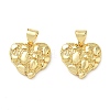 Brass Pendants KK-I379-02G-01-1