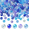 5 Colors Transparent Acrylic Beads MACR-PA0001-03B-01-1