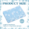 2M Polyester Snowflake Mesh Fabrics DIY-WH0622-388A-2