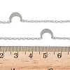 304 Stainless Steel Link Chain Necklaces for Women Men NJEW-K292-01I-P-5