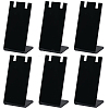 10Pcs L Shaped Acrylic Single Dangle Earring Display Stands ODIS-SC0001-07-1