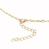 Star & Girl Pendant Necklaces Sets NJEW-JN03137-04-7