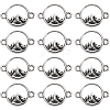 SUNNYCLUE 120Pcs Tibetan Style Alloy Connector Charms TIBEP-SC0002-69-1