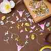 60Pcs 15 Styles West Cowboy Alloy Pendants FIND-SZ0019-69-4