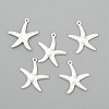 Starfish Brass Pendants X-KK-L134-11S-2