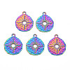 201 Stainless Steel Pendants STAS-S119-047-1