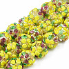 Handmade Lampwork Beads Strands LAMP-N021-015A-08-1