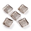 Embossed Glass Rhinestone Pendants GLAA-J101-03A-001SA-1