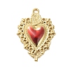 304 Stainless Steel Enamel Pendants STAS-K303-04G-03-1