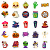 Non Repeating Halloween Cartoon Pumpkin Themed Stickers PW-WG4BCD8-01-4