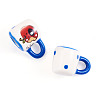 2Pcs Handmade Porcelain Mug Cup Decoration PORC-TA0001-55D-2