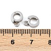 304 Stainless Steel Twister Clasps STAS-B095-04P-01-3