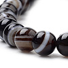 Natural Black Agate Beads Strands X-G-S259-04A-6mm-3