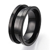 201 Stainless Steel Grooved Finger Ring Settings RJEW-TAC0017-8mm-01B-2