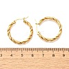 201 Stainless Steel Hoop Earrings EJEW-Q026-09G-3