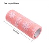 BENECREAT Snowflake Deco Mesh Ribbons OCOR-BC0006-05F-4