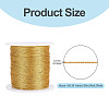 2 Rolls Round PET Metallic Thread MCOR-TADJ0001-01A-01-3