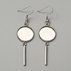 314 Stainless Steel Earring Hooks LS-STAS-WH0046-01A-1