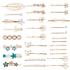 Zinc Alloy Hair Bobby Pins PHAR-SP0001-06-1
