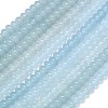 Natural Malaysia Jade Beads Strands X-G-B165-G01-5x8mm-07-2