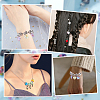 SUNNYCLUE 60Pcs 6 Colors Large Hole Alloy European Dangle Charms EGLA-SC0001-08-6