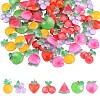 70Pcs 7 Style Transparent Resin Cabochons CRES-SZ0001-19-1