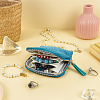 Cloth Jewelry Storage Zipper Bags with Tassel for Earrings Rings Bracelets Necklaces AJEW-WH0596-664C-4