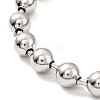 304 Stainless Steel Ball Chain Necklace & Bracelet Set STAS-D181-02P-01B-5