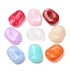 Two-Tone Imitation Gemstone Acrylic Beads AC-CBA7B05-07-1