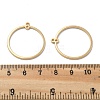 Brass 2-Loop Link Pendants KK-V003-08-3