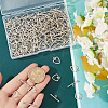 120Pcs Tibetan Style Alloy Toggle Clasps FIND-SP0001-58-3