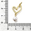 Brass Pendants KK-B132-08G-4