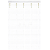 1 Bag Polyester Silk Door String Curtain AJEW-SP0003-57B-1
