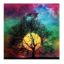 DIY 5D Tree of Life Pattern Canvas Diamond Painting Kits DIY-C021-27