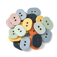 2-Hole Resin Buttons RESI-X0001-44